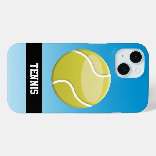 漫画テニスボールカスタム文字 Case-Mate iPhoneケース (裏面 (横))