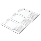 漫画テンプレート ノートパッド (アングル)