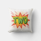 漫画テーマトドラーニーチェス甥2nd誕生日 クッション (正面)