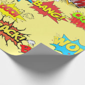 漫画デザイン包装紙 ラッピングペーパー (角)