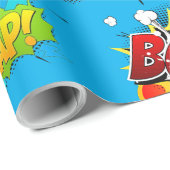 漫画デザイン包装紙 ラッピングペーパー (ロールコーナー)