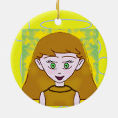 漫画デザイン セラミックオーナメント (裏面)