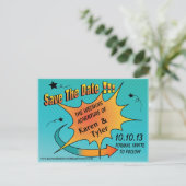 漫画ドット日付の保存 案内ポストカード (スタンド正面)