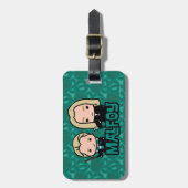 漫画ドラコとルチウスマルフォイキャラクターアート ラゲッジタグ (正面縦)