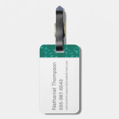 漫画ドラコとルチウスマルフォイキャラクターアート ラゲッジタグ (裏面縦)