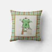 漫画ナースカエルおもしろい装飾用クッション クッション (裏面)