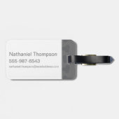 漫画ハグリッドとファンキャラクターアート ラゲッジタグ (裏面横)