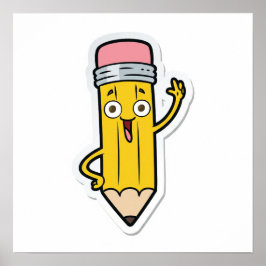 漫画ハッピーペンシル ポスター