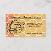 漫画ハニカムビーズネスト名刺 名刺 (正面)