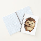 漫画ハリネズミイラストレーション ノートブック (内部)
