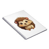 漫画ハリネズミイラストレーション ノートブック (右側)