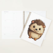 漫画ハリネズミイラストレーション プランナー手帳 (ディスプレー)