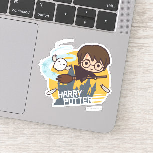 漫画ハリーおよびHogwartsを過ぎたHedwigの飛行 シール