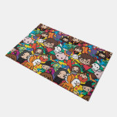 漫画ハリーポッターキャラクタートスパターン ドアマット (アングル)