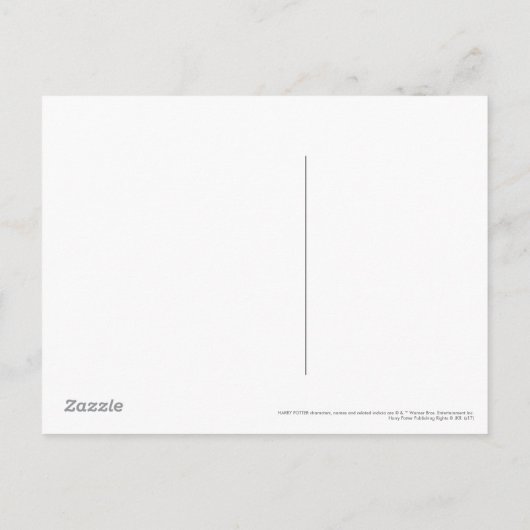漫画ハリー・ポッターと魔術師の石 ポストカード (裏面)