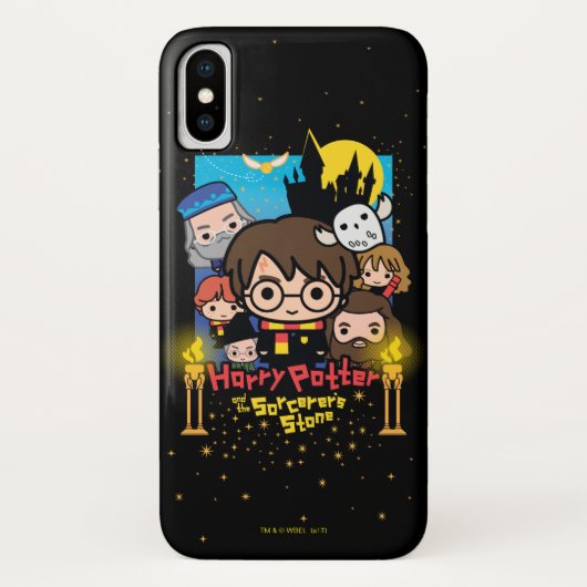 漫画ハリー・ポッターと魔術師の石 Case-Mate iPhoneケース (裏面)