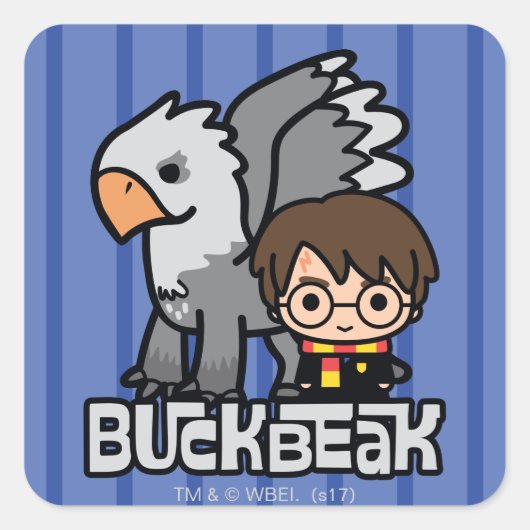 漫画ハリー・ポッターシリーズおよびBuckbeak スクエアシール (正面)
