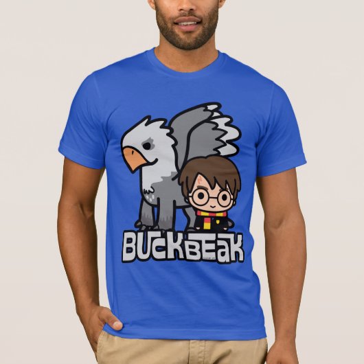 漫画ハリー・ポッターシリーズおよびBuckbeak Tシャツ (正面)