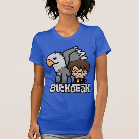 漫画ハリー・ポッターシリーズおよびBuckbeak Tシャツ (正面)