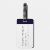 漫画ハリー・ポッター秘密の部屋グラフィック ラゲッジタグ (裏面縦)