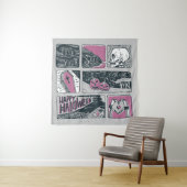 漫画ハロウィーン：おもしろいイラストレーション タペストリー (インサイチュ)