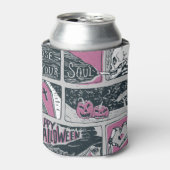 漫画ハロウィーン：おもしろいイラストレーション 缶クーラー (缶正面)