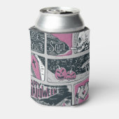 漫画ハロウィーン：おもしろいイラストレーション 缶クーラー (缶裏面)