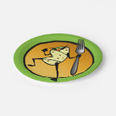 漫画バおもしろいリト図形紙プレート ペーパープレート (アングル)