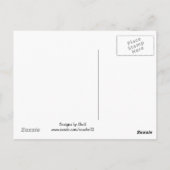 漫画バック歯ビーバー ポストカード (裏面)