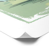 漫画バニーシック卵イースターおもしろい ポスター (角)