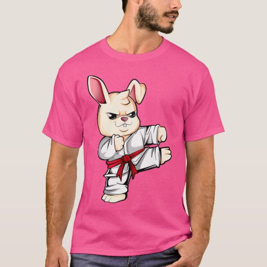 漫画バニードーズ空手 Tシャツ (正面)