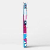 漫画バブルセット。式Bom、カッコいいPow、Oop Case-Mate iPhoneケース (裏面 / 左)