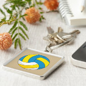 漫画バレーボールのボール キーホルダー (側面)