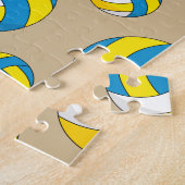 漫画バレーボールのボール ジグソーパズル (側面)