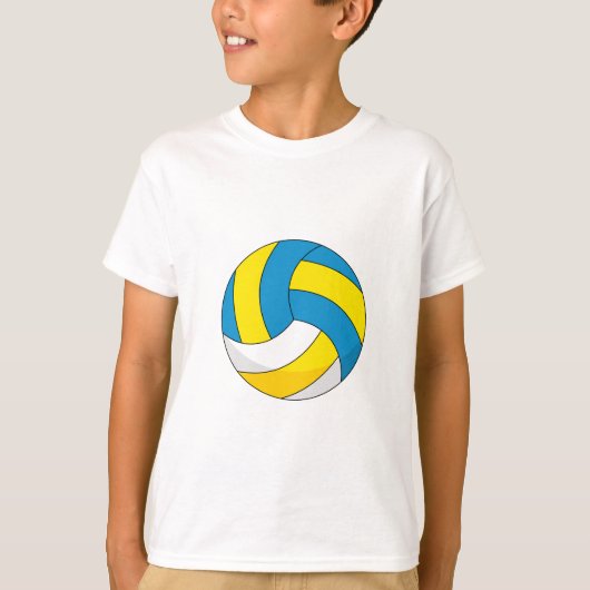 漫画バレーボールのボール Tシャツ (正面)