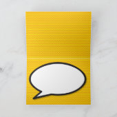 漫画パーソナライズされたブックアポップ・アートのートが好調 カード (内部)