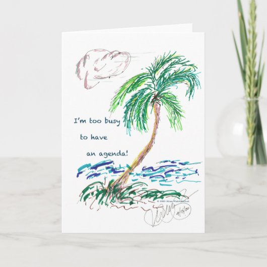 "漫画パーム#2"/"アジェンダ#1" カード (正面)