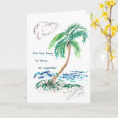 "漫画パーム#2"/"アジェンダ#1" カード (黄色い花)