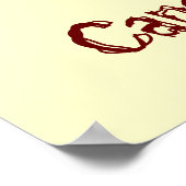 漫画ビーバーポスター ポスター (角)