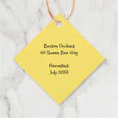 漫画ピュアハニージャーラベル フェイバータグ (裏面)