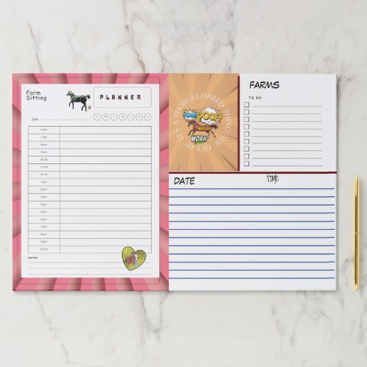 漫画ファーム着座プランナー紙パッド ペーパーパッド (インサイチュ)