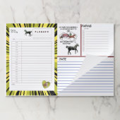 漫画ファーム着座プランナー ペーパーパッド (折り畳み)