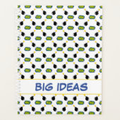 漫画フィレクラッカーズスーパーヒーロー大きなアイディアおもしろい プランナー手帳 (正面)