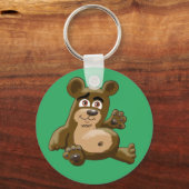 漫画フレンドリーテディベア キーホルダー (正面)