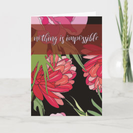 漫画フローラ勇気付けられる カード