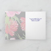 漫画フローラ勇気付けられる カード (内部)