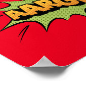 漫画ブックの効果音 – aargh!アーポップ・アートのト ポスター (角)