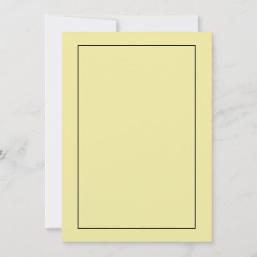 漫画ブックアクションの吹き出し 招待状 (裏面)