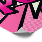 漫画ブックアポップ・アートのートガールパワー ポスター (角)