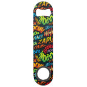 漫画ブックアポップ・アートのートサウンド スピード栓抜き (正面)